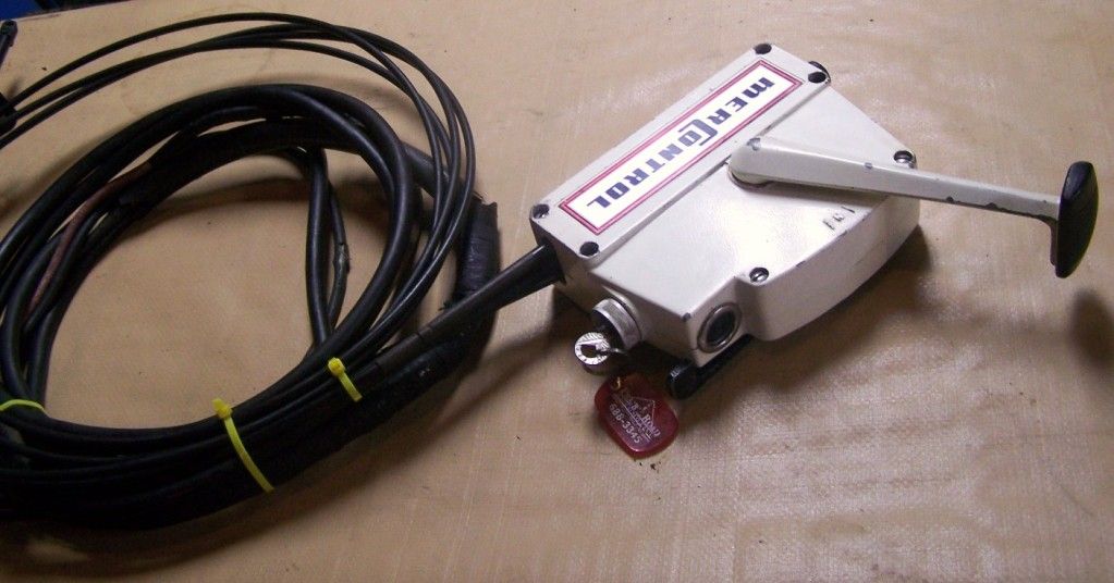 Mercury Outboard MerControl Start, Throttle Control Box ... mercury outboard control box wiring diagram 